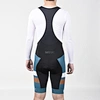 green cycling bibs